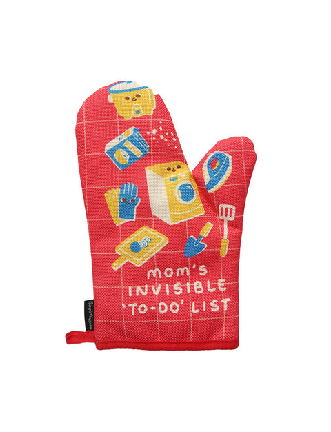 Mom's Invisible To-Do List Oven Mitt - Apparel by wheniwasfour | 小时候, Singapore local artist online gift store