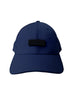 Navy Blue Baseball Cap with Velcro Patch