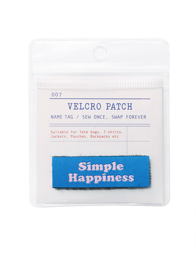 Simple Happiness Velcro Patch