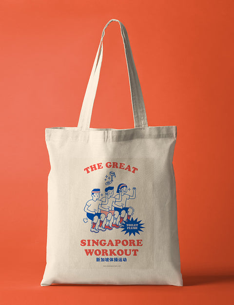The Great Singapore Workout Totebag