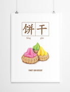 Fancy Gem Biscuit Poster