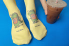 Milo Dino Socks - Apparel by wheniwasfour | 小时候, Singapore local artist online gift store
