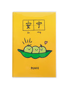 Peace A5 Notebook - Notebooks by wheniwasfour | 小时候, Singapore local artist online gift store
