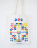 Aeroplane Chess Totebag - Canvas Tote Bags by wheniwasfour | 小时候, Singapore local artist online gift store
