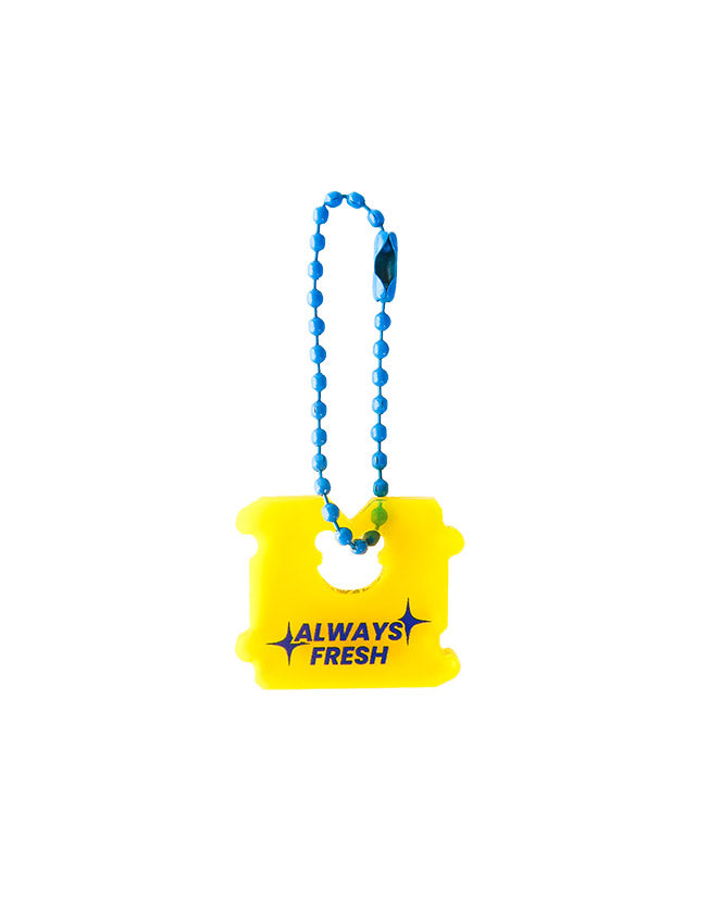 Always Fresh Keychain Charm - Accessories by wheniwasfour | 小时候, Singapore local artist online gift store
