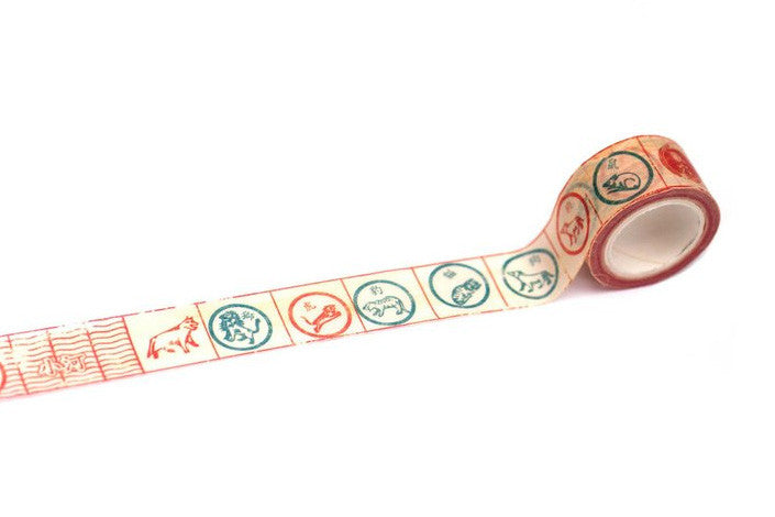 Animal Chess Washi Tape