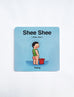 Baby Talk Wooden Coasters - Home by wheniwasfour | 小时候, Singapore local artist online gift store