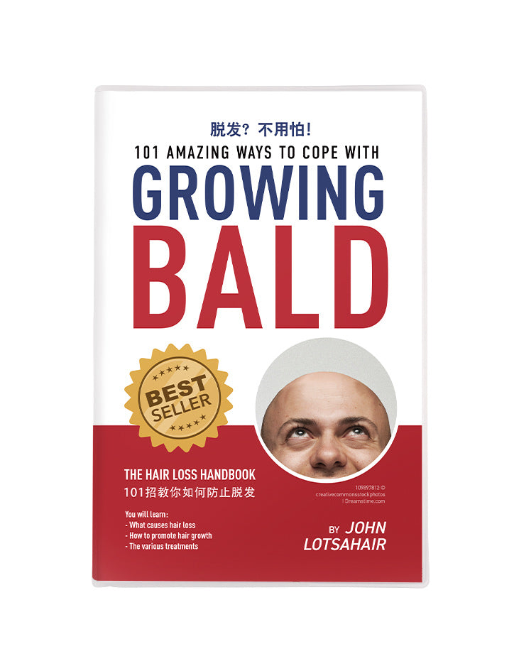 101 Ways to Cope with Growing Bald A5 Notebook