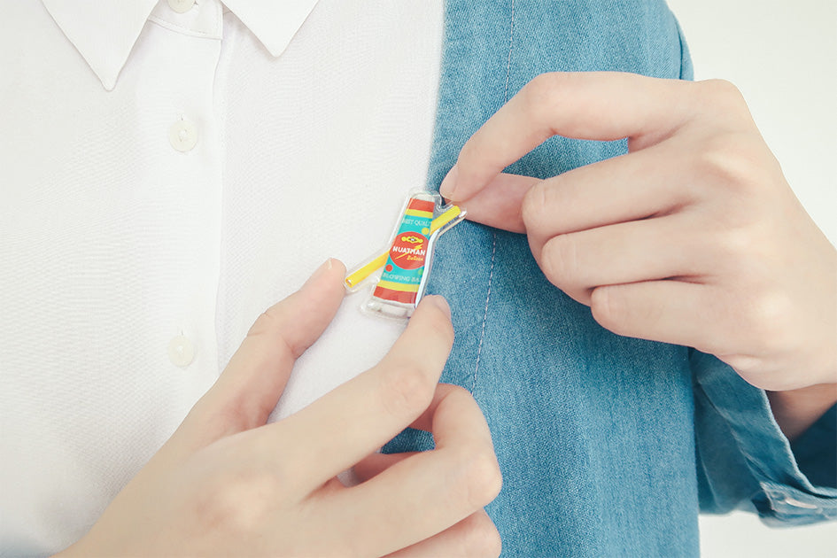 Bubble Balloon Pin - Accessories by wheniwasfour | 小时候, Singapore local artist online gift store