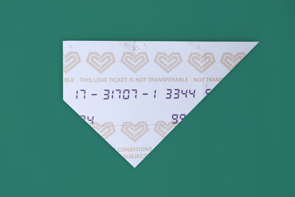 Love Ticket - Postcards by wheniwasfour | 小时候, Singapore local artist online gift store