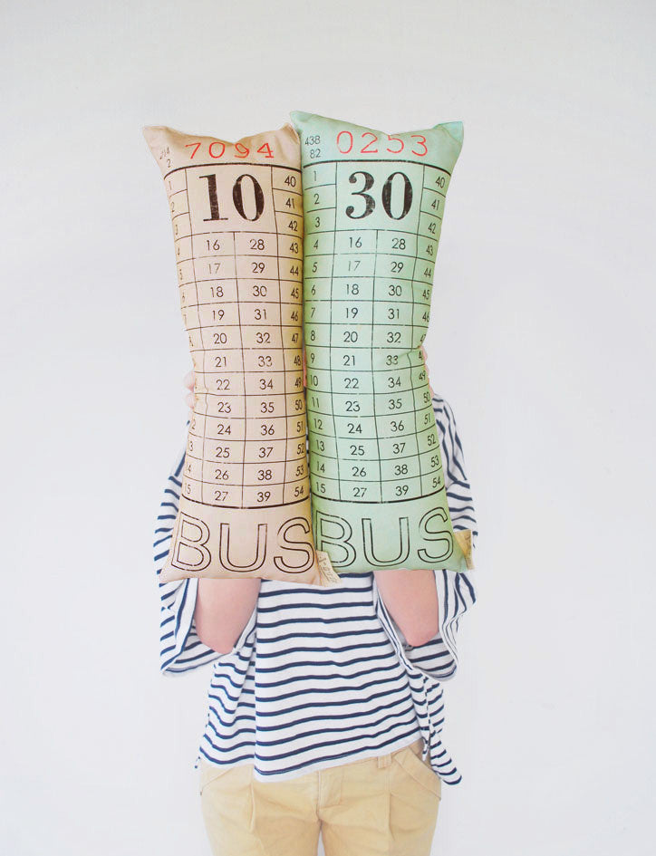 Bus Ticket Plushie
