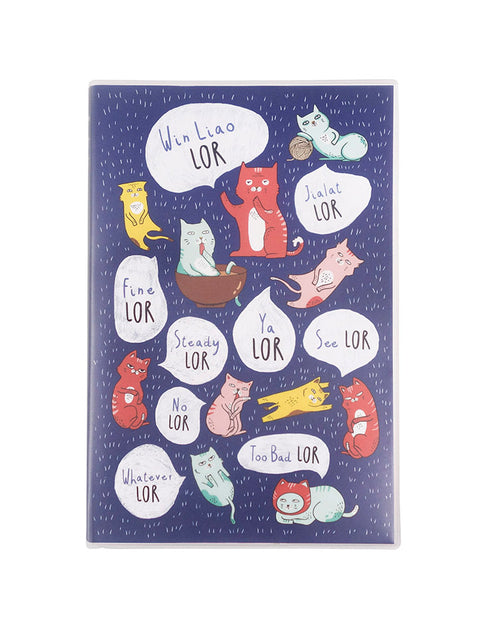 Lor A5 Notebook - Notebooks by wheniwasfour | 小时候, Singapore local artist online gift store