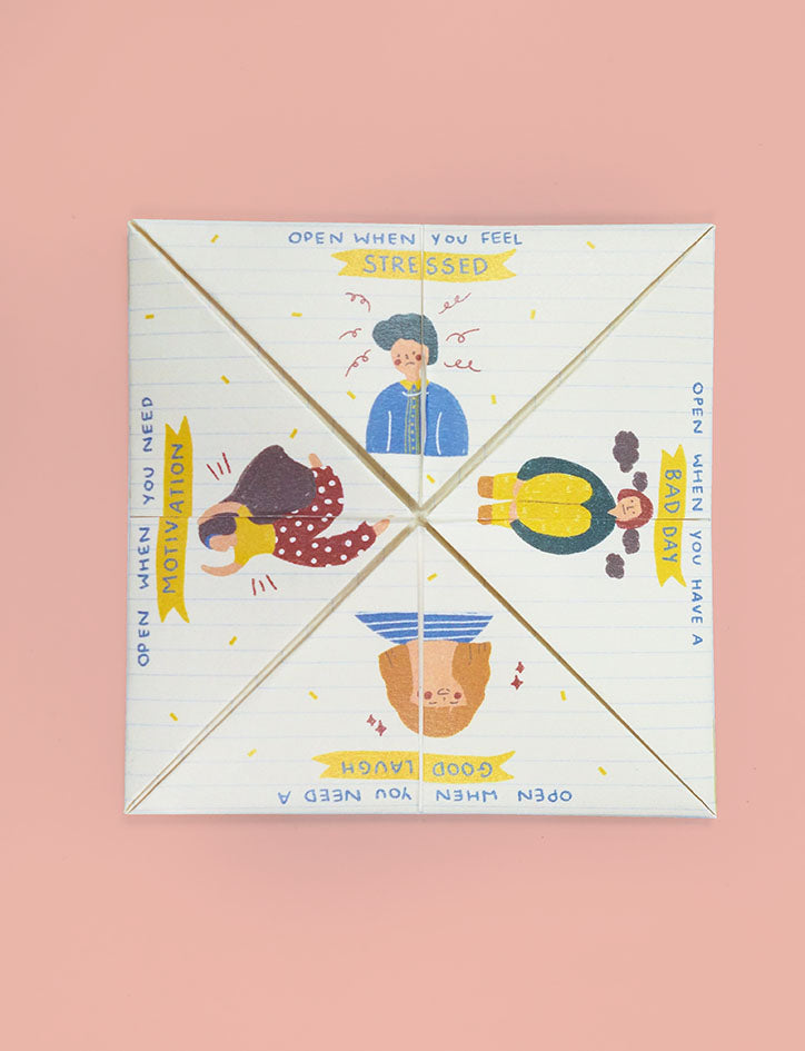 Chatterbox Cheer Up Card - Postcards by wheniwasfour | 小时候, Singapore local artist online gift store