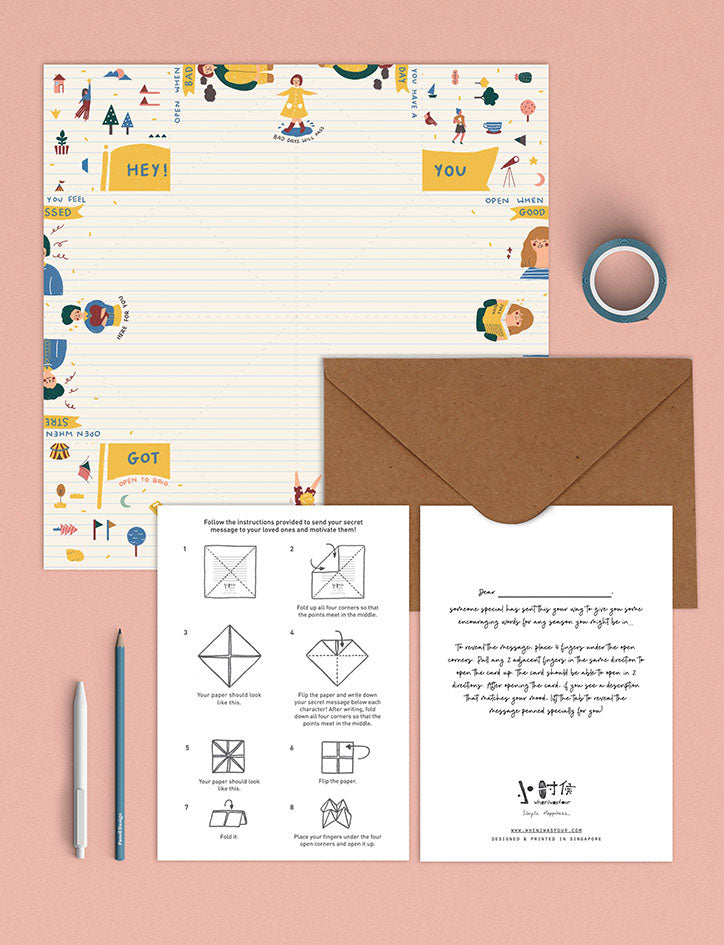 Chatterbox Cheer Up Card - Postcards by wheniwasfour | 小时候, Singapore local artist online gift store