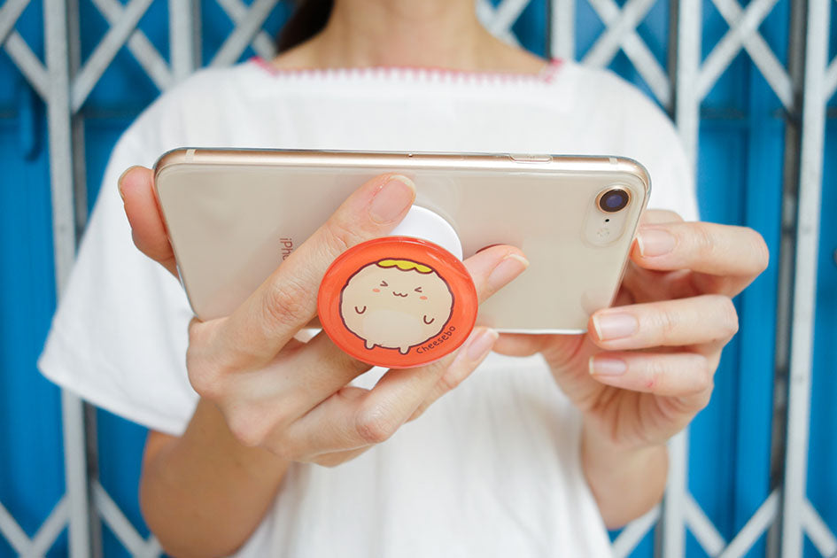 Cute character pop socket