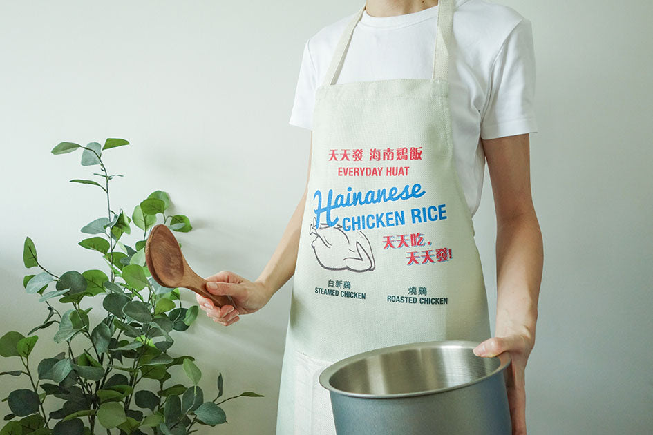 Chicken rice apron for our local foodie lovers