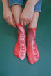 Good Luck Wafer socks - Apparel by wheniwasfour | 小时候, Singapore local artist online gift store