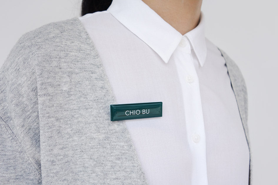 Back to School Name Tag Pin - Accessories by wheniwasfour | 小时候, Singapore local artist online gift store