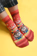 Chio Bu socks - Apparel by wheniwasfour | 小时候, Singapore local artist online gift store