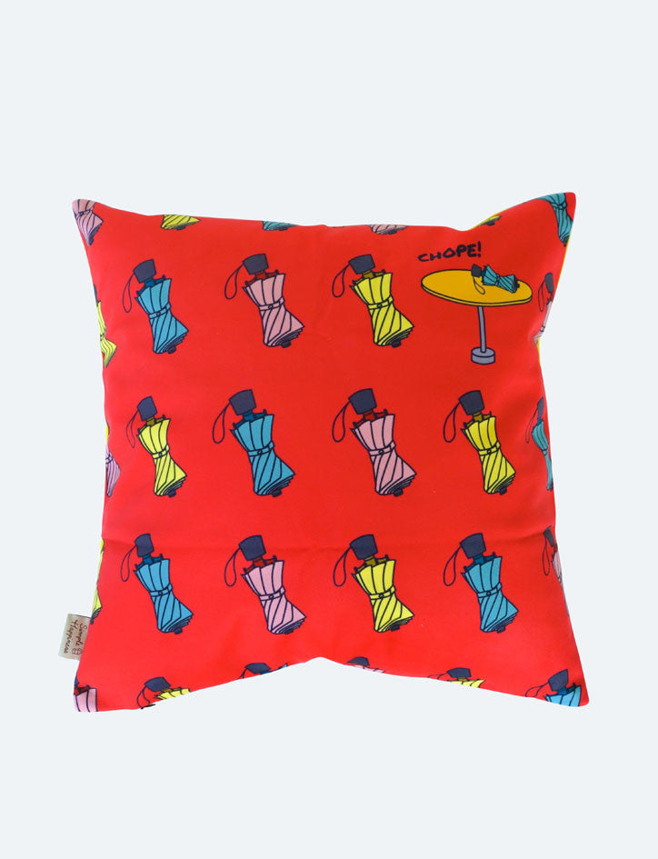 Kiasu (Scared-to-Lose) Auntie Cushion Cover (Back)