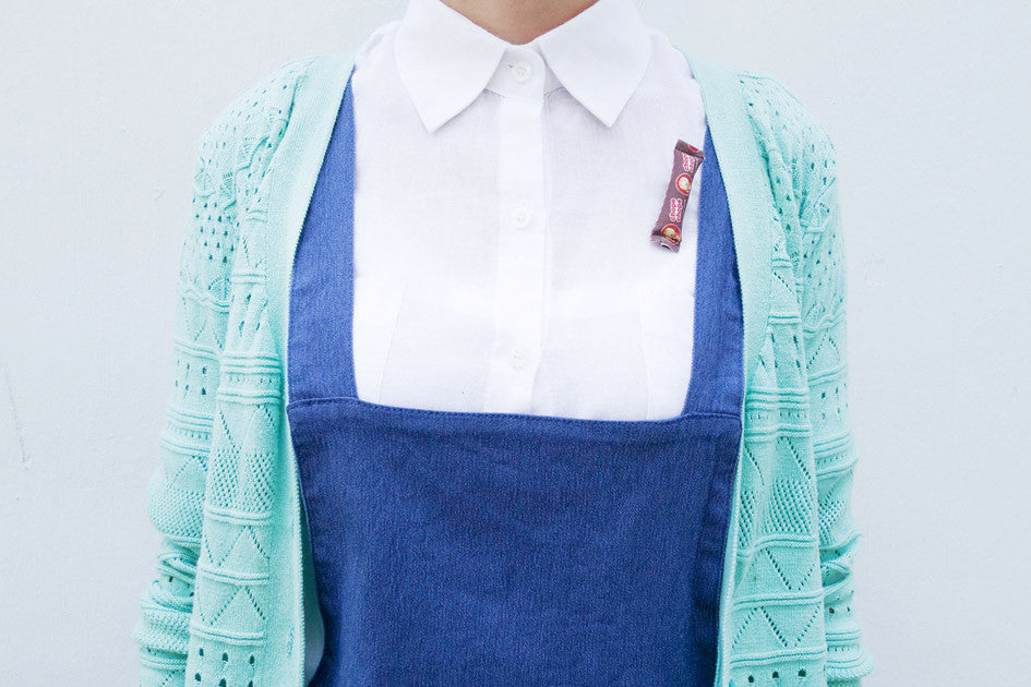 Old-School Chope Chope (Choki Choki) Chocolate Pins