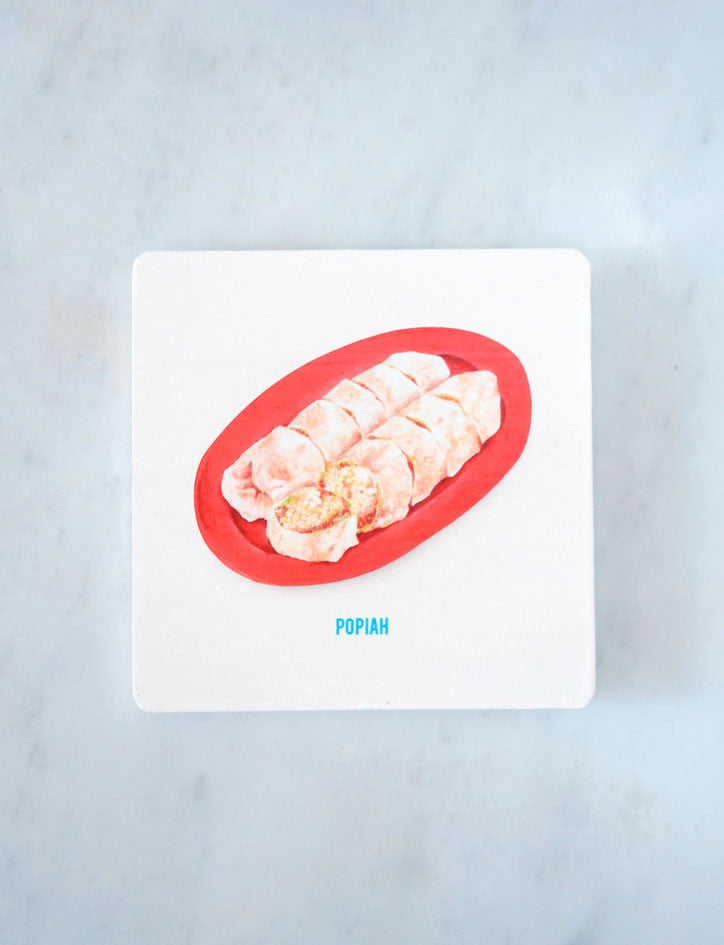 Vintage Wooden Coasters - Home by wheniwasfour | 小时候, Singapore local artist online gift store