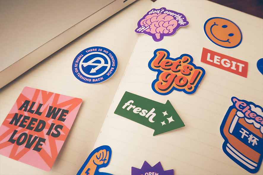 Stay Cool Decal Sticker Pack - Sticker by wheniwasfour | 小时候, Singapore local artist online gift store