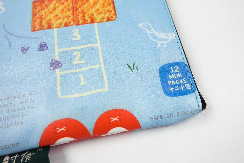 Nostalgic Singapore Pouches - Hopscotch Cream Crackers