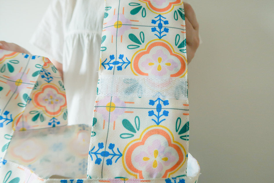 Peranakan Tiles Knot Bag - Knot Bag by wheniwasfour | 小时候, Singapore local artist online gift store