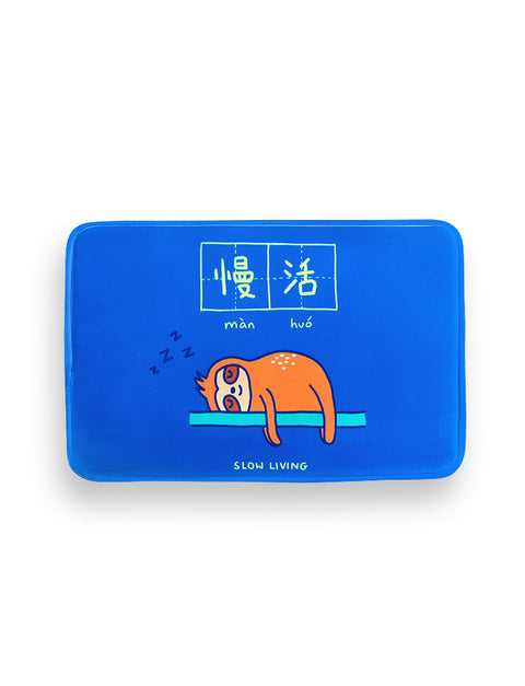 Slow Living Door Mat - Home by wheniwasfour | 小时候, Singapore local artist online gift store