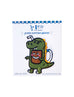 Cute and quirky iron-on patches - Super Kopitiam Heroes: Milo Dinosaur