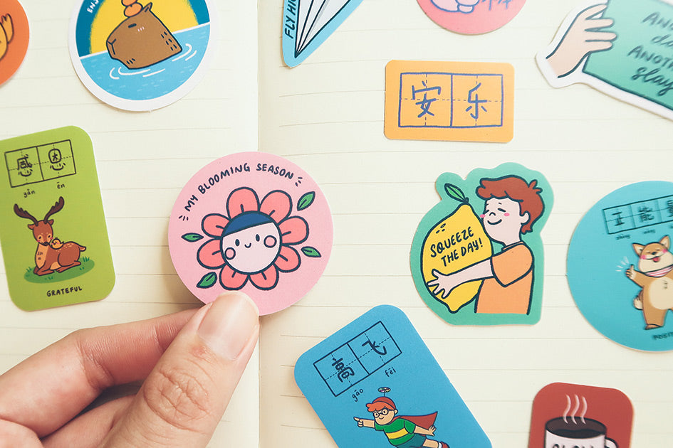 Dream Chaser Decal Sticker Pack Design 02 - Sticker by wheniwasfour | 小时候, Singapore local artist online gift store