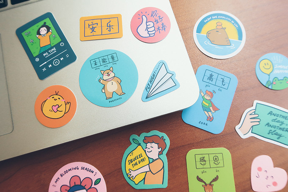 Dream Chaser Decal Sticker Pack Design 02 - Sticker by wheniwasfour | 小时候, Singapore local artist online gift store