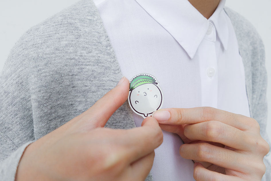 Durian Fishbo Pin - Accessories by wheniwasfour | 小时候, Singapore local artist online gift store