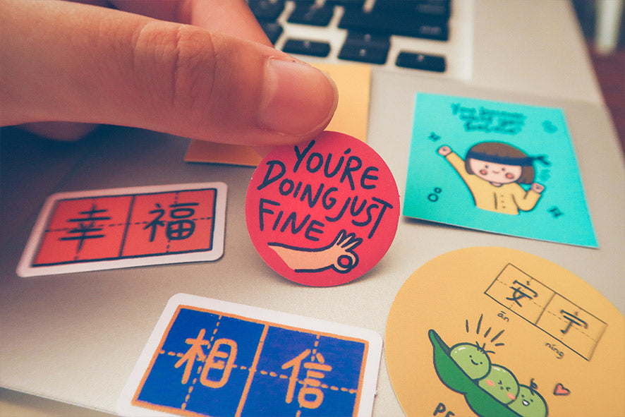 Dream Chaser Decal Sticker Pack Design 01 - Sticker by wheniwasfour | 小时候, Singapore local artist online gift store