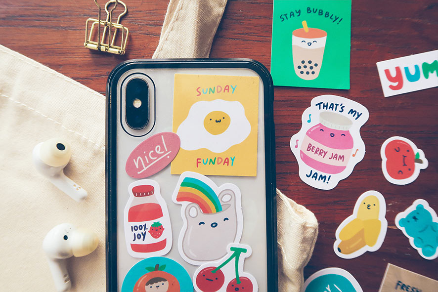 Fresh Market Decal Sticker Pack - Sticker by wheniwasfour | 小时候, Singapore local artist online gift store