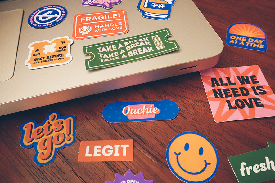 Stay Cool Decal Sticker Pack - Sticker by wheniwasfour | 小时候, Singapore local artist online gift store