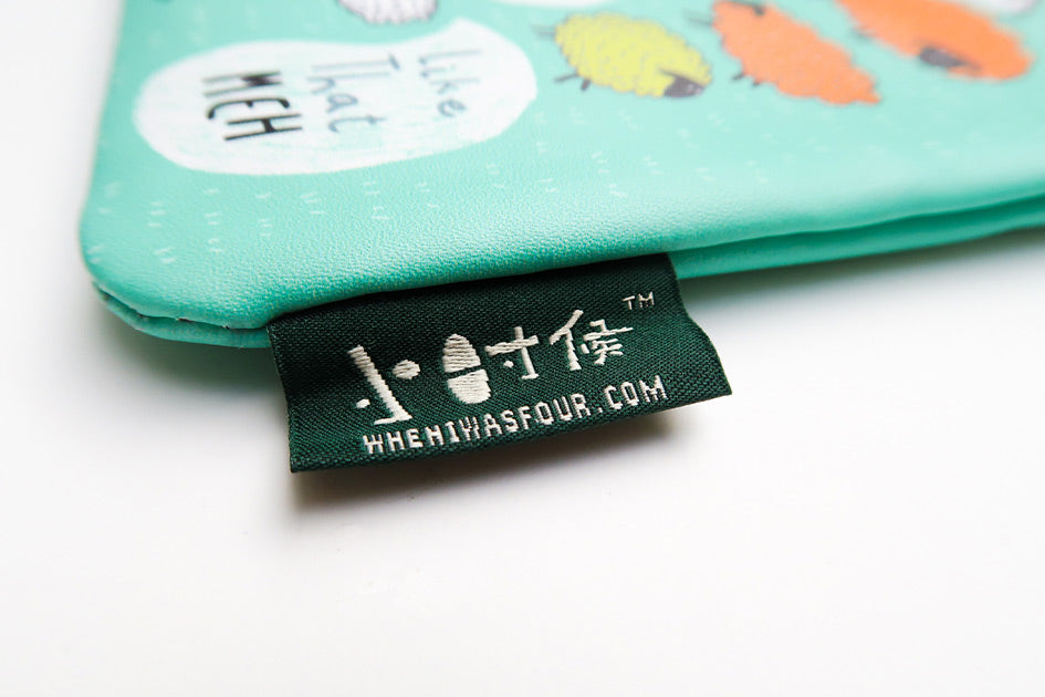 Meh Singlish Pouch - Canvas Tote Bags by wheniwasfour | 小时候, Singapore local artist online gift store