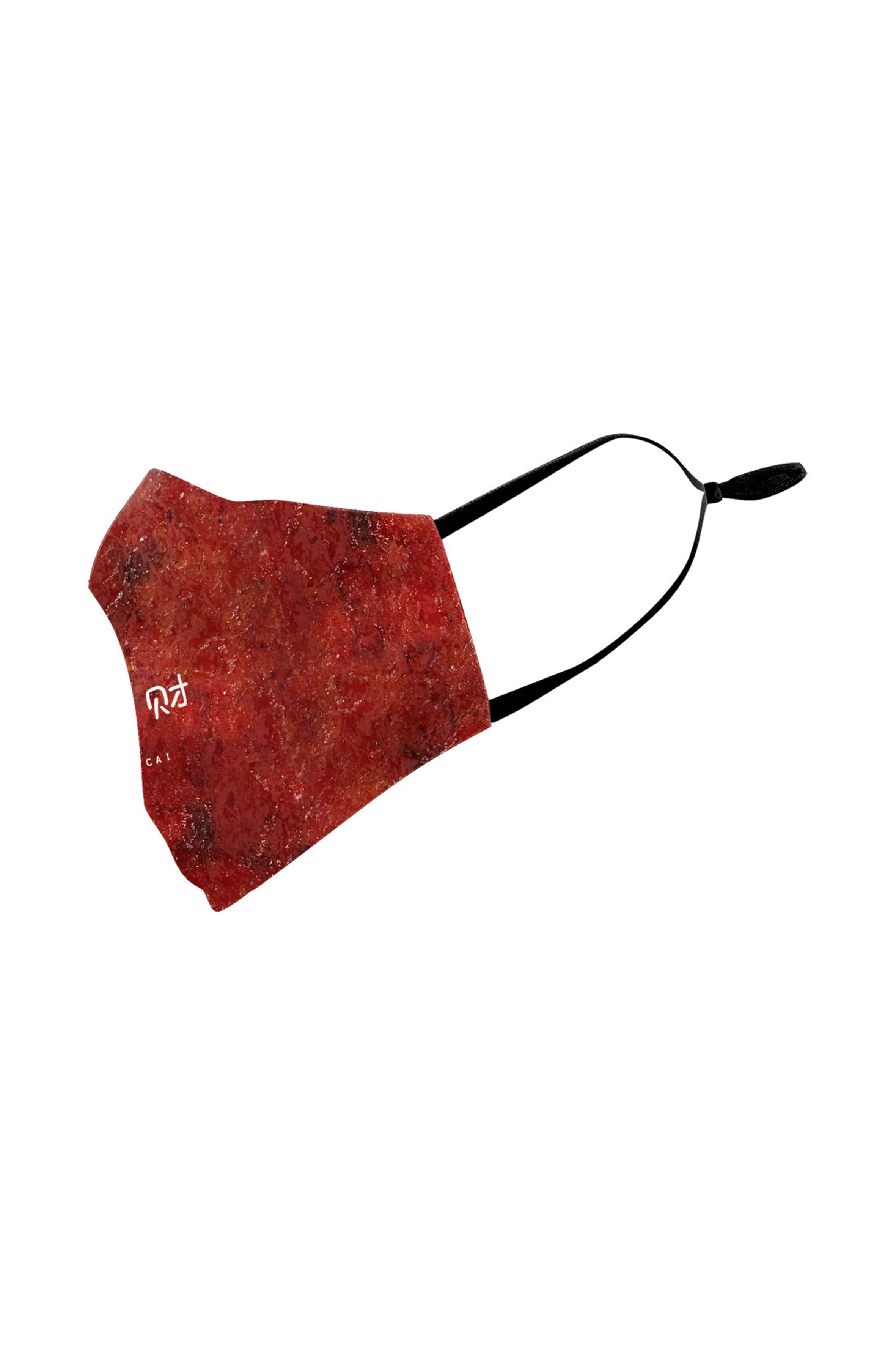 Bak Kwa Adult Mask - Mask by wheniwasfour | 小时候, Singapore local artist online gift store