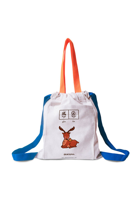Grateful Kids Backpack - Backpack by wheniwasfour | 小时候, Singapore local artist online gift store
