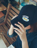 Half-Boiled Eggs Iron-On Patch on Hat