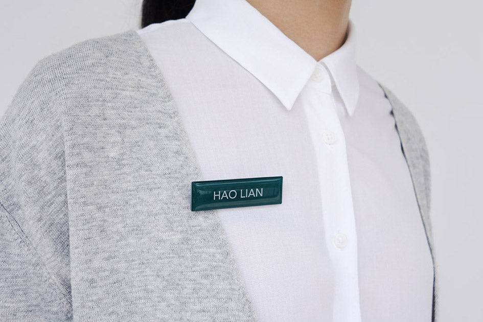 Back to School Name Tag Pin - Accessories by wheniwasfour | 小时候, Singapore local artist online gift store