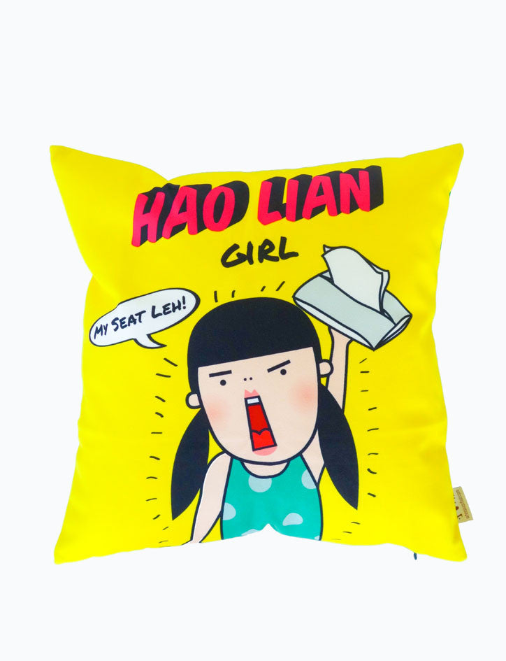 Singapore "Hao Lian" Girl Cushion Cover
