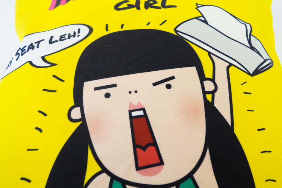 Wheniwasfour Singlish Cushion Covers