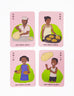 Happy Family Singapore Card Game - Board Games by wheniwasfour | 小时候, Singapore local artist online gift store