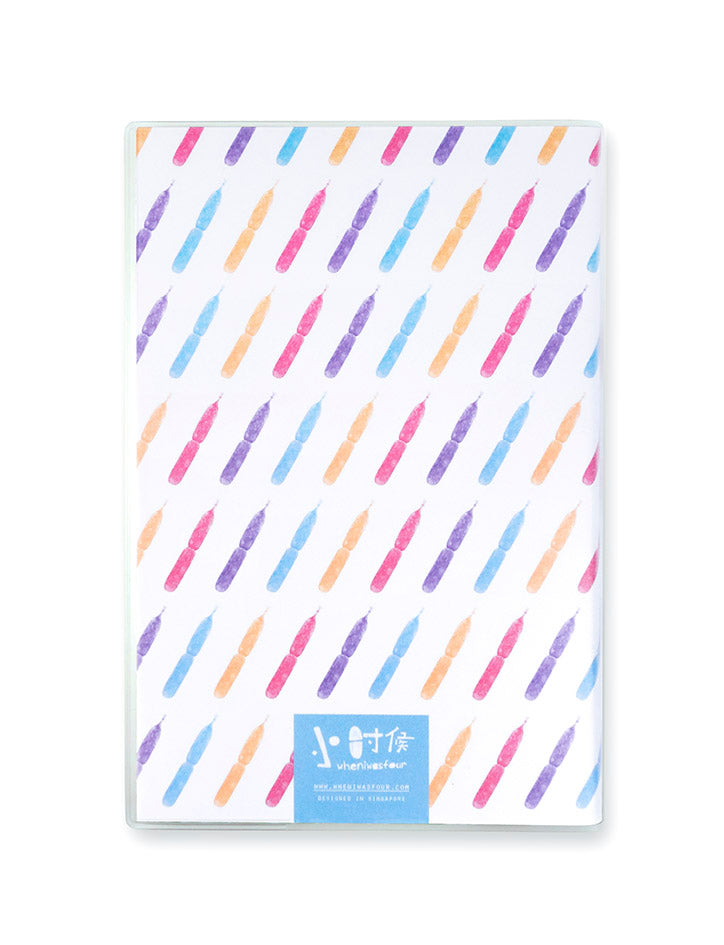 Fancy Gem Biscuits & Ice pops A5 Notebook - Notebooks by wheniwasfour | 小时候, Singapore local artist online gift store