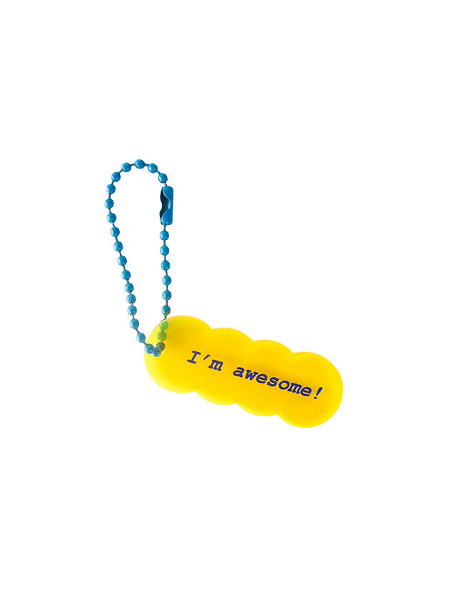 I'm Awesome Keychain Charm - Accessories by wheniwasfour | 小时候, Singapore local artist online gift store