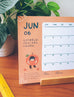 Dream Chaser Desk Calendar 2023 - stationery by wheniwasfour | 小时候, Singapore local artist online gift store