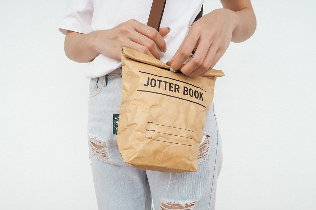 Jotter Book Sling Bag - Sling Bag by wheniwasfour | 小时候, Singapore local artist online gift store
