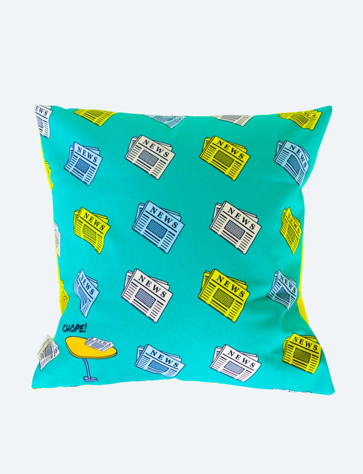 Kan Cheong Uncle Cushion Cover (Back)